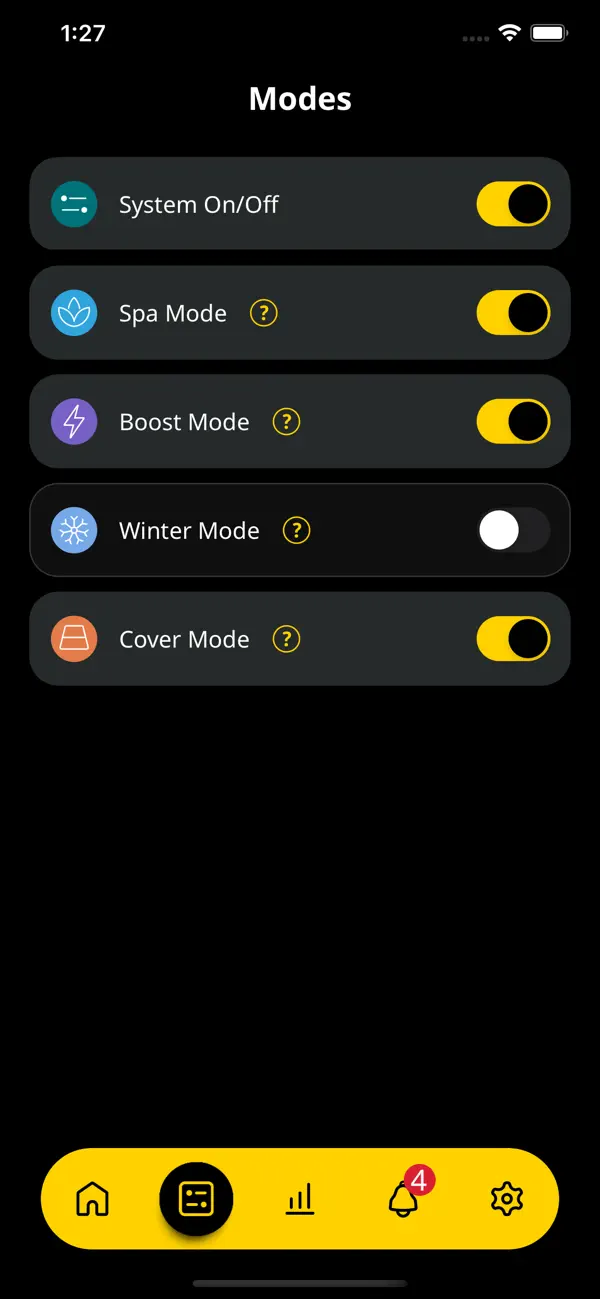 Lifeguard Operation Toggles